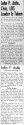 John F. Astle - Obituary John F. Astle - Obituary