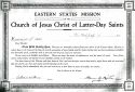 Eastern States Mission Release - 1910 Eastern States Mission Release - 1910