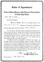 Eastern States Letter of Appointment - 1909 Eastern States Letter of Appointment - 1909