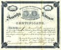 Seventy's Certificate - 1890