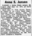 Ann Steen Obituary