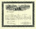 Seth and Grace Frank | Temple Marriage Certificate