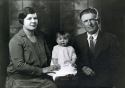 Clara Astle and George Carling with son Dean