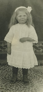 Grace Emily Astle - Age 3
