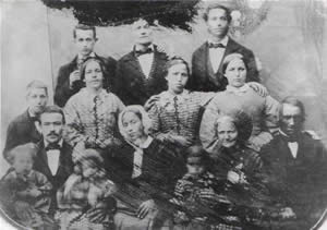 Johannes Zollinger Family - 1862