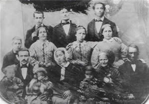 Anna Elizabeth's Family - 1862